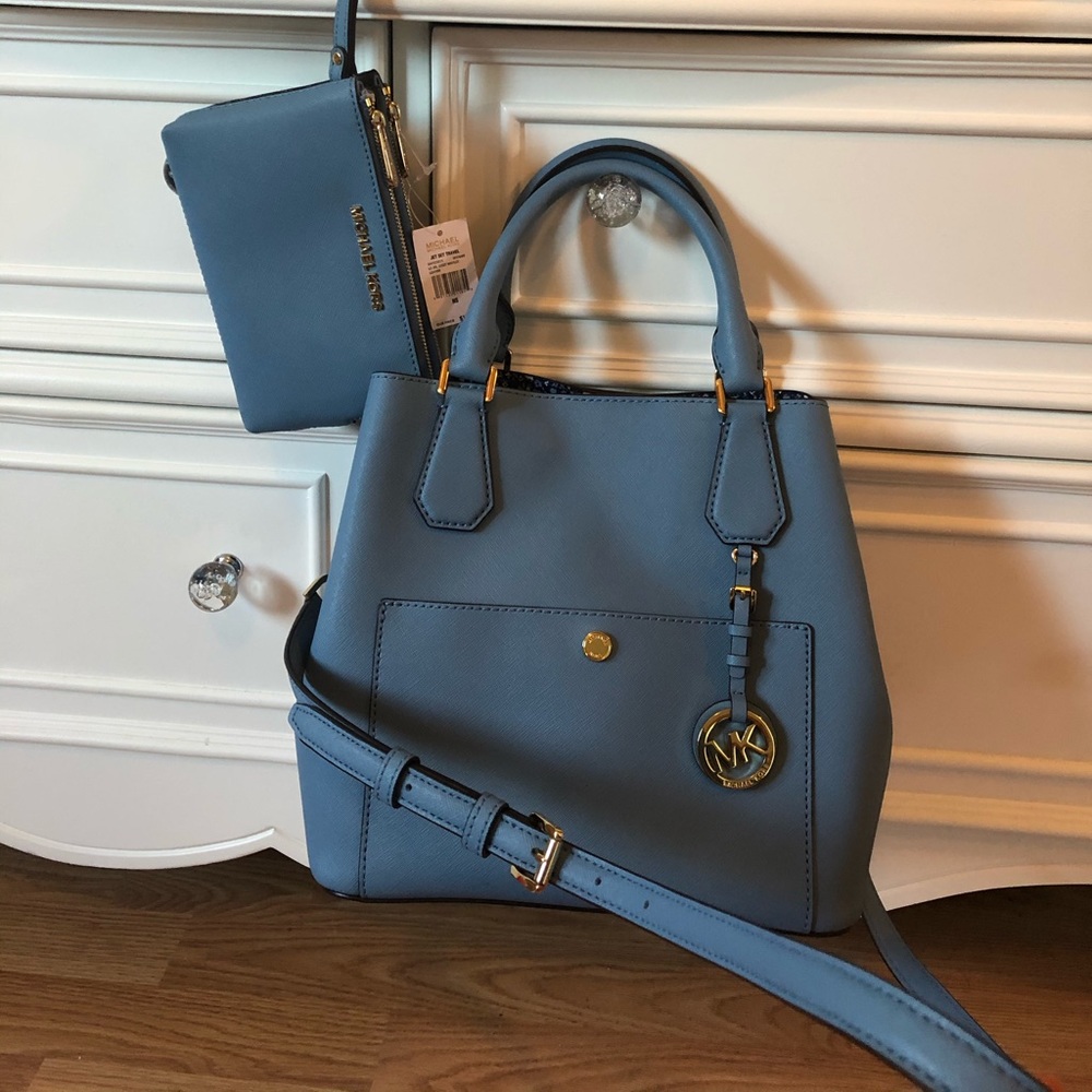 Michael Kors Purse and wristlet NWT
